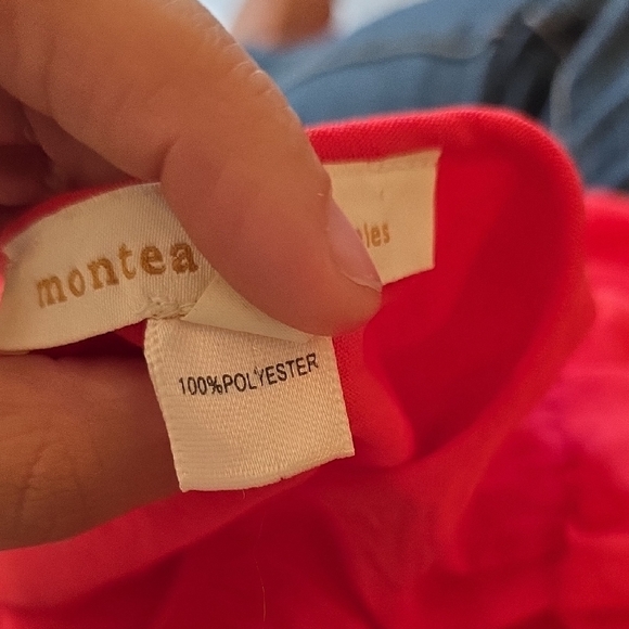 Monteau Coral Midi Dress - Picture 6 of 10